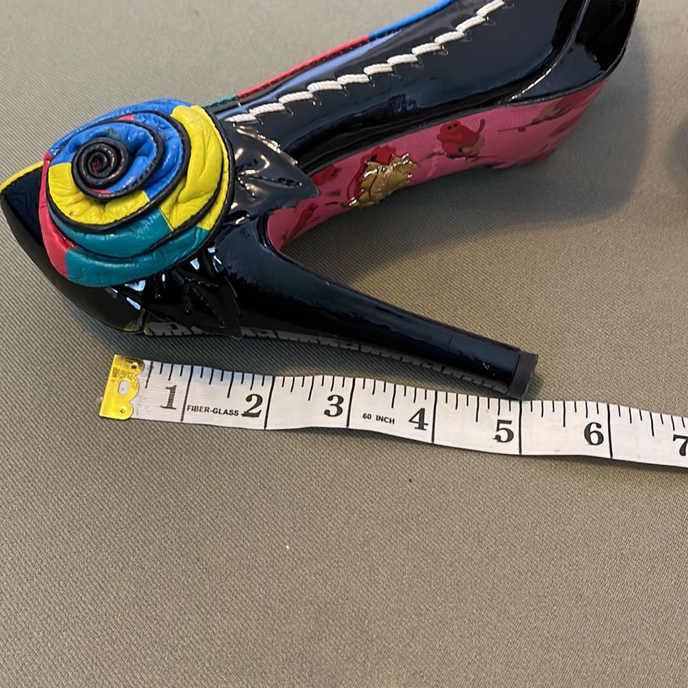 GORGEOUS BETSEY JOHNSON. Vero Cuoio Open toe. High heels womens shoes size 7” - Picture 12 of 15